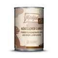 MjAMjAM Premium Katzen Nassfutter Lamm pur 6x400g getreidefrei viel Fleisch