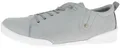 Andrea Conti Damen Sneaker Leder Slipper mit losen Einlagen 0345724, Größe:42 EU, Farbe:Grau