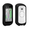 kwmobile Hülle kompatibel mit Garmin Edge Explore 2 - Silikon GPS Fahrrad Case Schutzhülle - in Schwarz