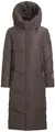 khujo Damen Wintermantel Pulset Matt Steppmantel Winterjacke
