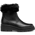 Geox Leder-Boots "Felleny" in Schwarz - 40
