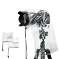 JJC RI-S Einweg-Regenschutzhülle für spiegellose Systemkamera (DSLR-Kamera) - 2 STK. - transparent