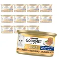 Purina Gourmet Gold Katzenfutter Mousse mit Pute 12x85g