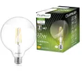 Lumiled G125 E27 LED Vintage Lampe 7W (Entspricht 60W) 806 Lm transparentes Glas Leuchtmittel kugelförmig 4000K Neutralweiß Licht Kugel Retro Birne 360° Glühbirnen Filament