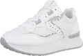 Ital-Design Damen Freizeitschuhe Lederoptik, Synthetikoptik Sneakers Low 88930206 Weiß Gr. 37