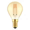 LED Kugel Leuchtmittel Glühbirne Lampe E14 dimmbar 2.5W extra-warmweiß Gold G45