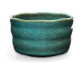 Teeladen Herzberg MAOCI - Matcha Tee-Schale Chawan aus Porzellan 350ml grün-türkis handgefertigt