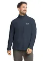Jack Wolfskin Herren Taunus 100 HZ M Fleecepullover, Midnight Sky, Large