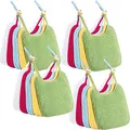Erwin Müller Kinder-Lätzchen, Baby-Lätzchen 20er-Pack Frottier bunt Größe - 100% Baumwolle, zum Binden