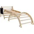 Juskys Kletterdreieck Movario mit Kissen 80x50cm Klein
