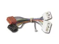 CHP Radioadapter Mitsubishi auf ISO, Strom + 4 Lautsprecher, Flachbandkabel, Adapter, Kabel für Mitsubishi Eclipse, Galant, Colt, L200, Pajero, Space Runner, Space Wagon bis Bj.1995, Sigma bis Bj.1996