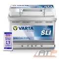 VARTA AUTOBATTERIE 12V 63Ah STARTERBATTERIE 610A D15 + 10g BATTERIE-POL-FETT