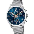 Lotus Edelstahl Herren Uhr Armbanduhr silber Luxus Minimalist D2UL18637/3 - Silber