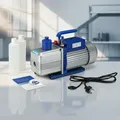 Vakuumpumpe 2-stufig Unterdruckpumpe 284 L/min Klimaanlage Kompressor - Melko