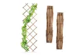 relaxdays Rankgitter Ausziehbares Rankgitter Holz 3er Set, 3er Set