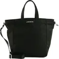 LACOSTE Schultertasche Umhängetasche Active Nylon Vertical Crossover Bag Noir schwarz - Schwarz