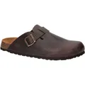 LICO Herren Pantolette Bioline Clog Leather