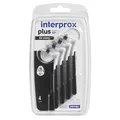 interprox plus XX-maxi schwarz Interdentalbürsten, Zwischenraumbürsten, 4 Stück