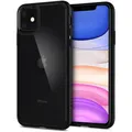 Schutzhülle Spigen für iPhone 11 schwarz Case Cover Handyhülle