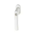 ABUS DK-Fenstergriff abschließbar FG200 SB gleichschl. DR 7/28-44 weiß