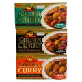S&B Golden Curry Sauce Mix, Mild,Medium Hot and Hot 7.8-Ounce (Pack of 3)
