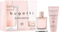 bugatti Duft-Set BELLA DONNA, 2-tlg., Geschenkset mit Eau de Parfum 60ml & Shower Gel 100ml