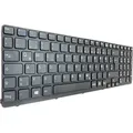 DE Schwarz Tastatur mit Rahmen ohne Beleuchtung Version1 kompatibel für Sony Vaio SVE-15 - Schwarz