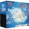 Pokémon-Sammelkartenspiel: Top-Trainer-Box Karmesin & Purpur – Stellarkrone (1 Vollbild-Promokarte, 9 Boosterpacks & Premium-Zubehör)
