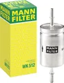 MANN-FILTER WK 512 Kraftstofffilter - für Pkw + Transporter