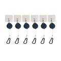 Orzero [6 Packs] Ersatz für VR Cable Managment, Deckenaufhängesystem Adhesive Haken für PS VR2 /HTC Vive/HTC Vive Pro/Rift/Gear VR/Google Cardboard Virtual Reality Headset/Wired VR zubehör