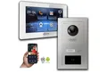 Goliath Intercom Video-Türsprechanlage Goliath IP Video Türsprechanlage mit Kamera 7-Zoll RFID Silber (Privat oder Gewerblich)