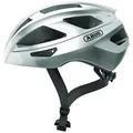 Abus Macator Fahrrad-Helm - glam silver - 54-58