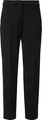 comma Slim Fit Jersey Hose, Cigarette-Pants, Mid-Rise, Knöchellänge, Formbund, Eingrifftaschen