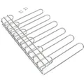 Glashalter Supra, 5-zeilig, Länge 320mm, Stahl, Verchromt - Emuca