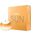 NIVEA SUN Eau de Toilette, Unisex-Parfum mit dem 7.5 ml (4er Pack), Gold 