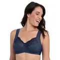 Anita since 1886 Entlastungs-BH Entlastungs BH Orely (Stück, 1-tlg) 3-teilige Schnittführung, Uni, Tüll blau 115