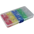 5mm Diffuse Led Dioden Kit Verschiedene Farben (500 Stück) Kitled500