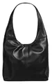 piké Shopper Echt Leder Damen 015955 Made in Italy | geräumige Tragetasche mit 2 Hauptfächern