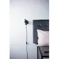 Wandleuchte Markslöjd, Schwarz, für Wohnzimmer, Metall - 9.5 - 15