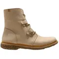 El Naturalista für Damen. 2547017S0005_039 Lederstiefeletten N5470 Angkor beige (37), Wohnung, Schnürsenkel, Lässig