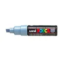 UNI-BALL POSCA Marcador PC-8K punta biselada trazo 8 mm. color Gris 148924000
