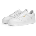 PUMA CARINA STREET Sneaker für Alltag, mit leicht erhöhtem Plateau, mit Textil-Innenmaterial weiß 37 EU