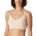 Schiesser BH Invisible Soft Bustier Padded Bralette Beige 40 Damen
