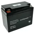 Multipower MP20-6 AGM Akku 6 V 20 Ah - M5 Schraubenschluss