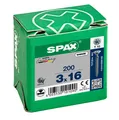 SPAX Senkkopf T10 Vollgewinde, 3x16, WIROX, S-Spitze, 200 Stk