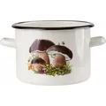 EMALIA RYBNIK Kochtopf aus Stahl 20 cm 4,5 L Beige | Edelstahl Topf | Topf Induktion | Antihaft Topf - Beige