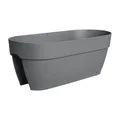 Elho Vibia Campana Flower Bridge 60 cm Anthrazit Balkonkasten Geländer