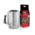 Weber Anzünd-Set Zubehör für Holzkohlegriller