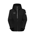 Mammut Convey 3 in 1 HS Kapuzenjacke Damen schwarz-schwarz M