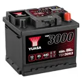 Autobatterie YBX3063 12V 45Ah 425A Yuasa SMF 207X175X175mm
